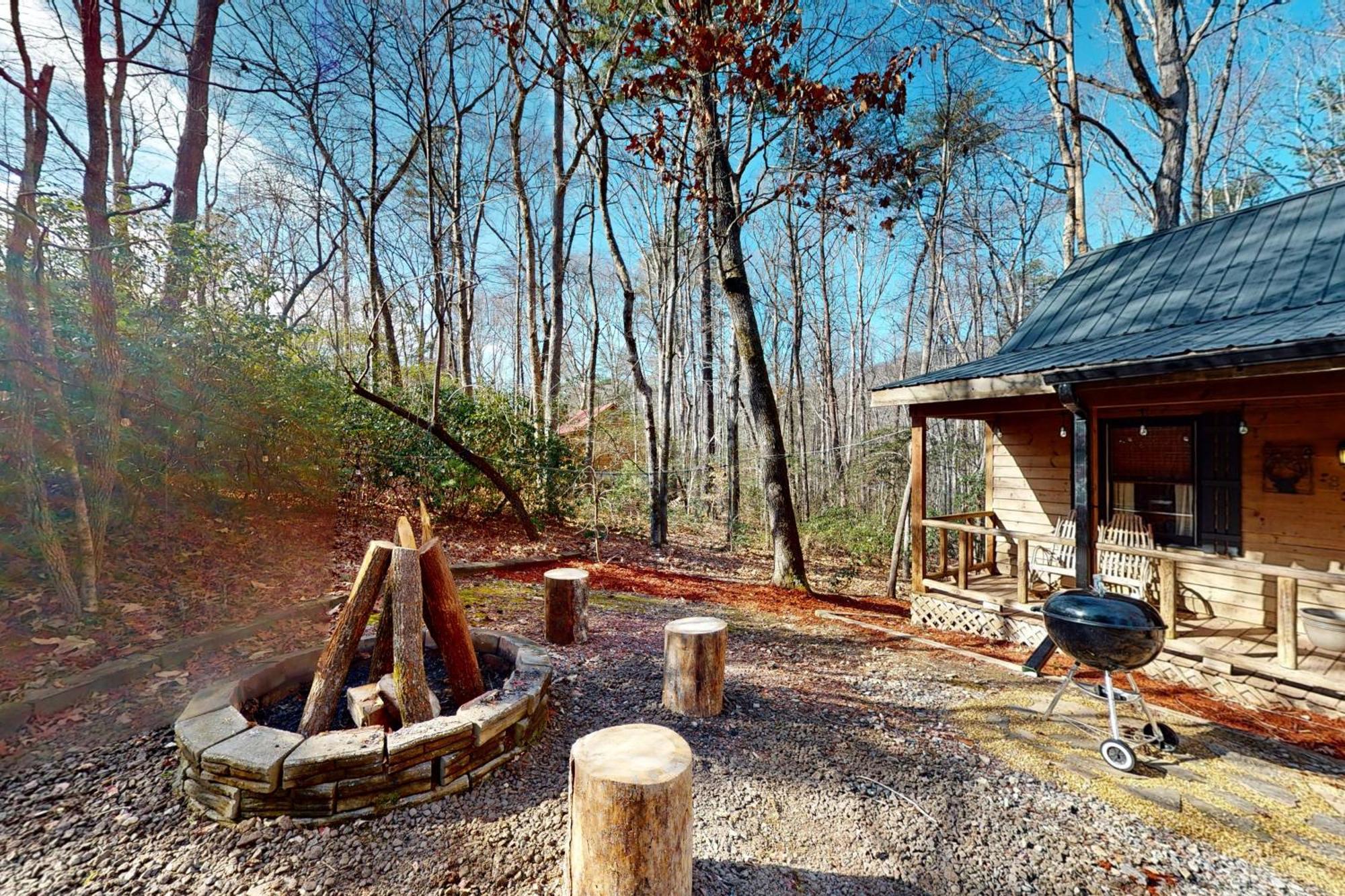 Lazy Bear Cabin Sautee Nacoochee エクステリア 写真